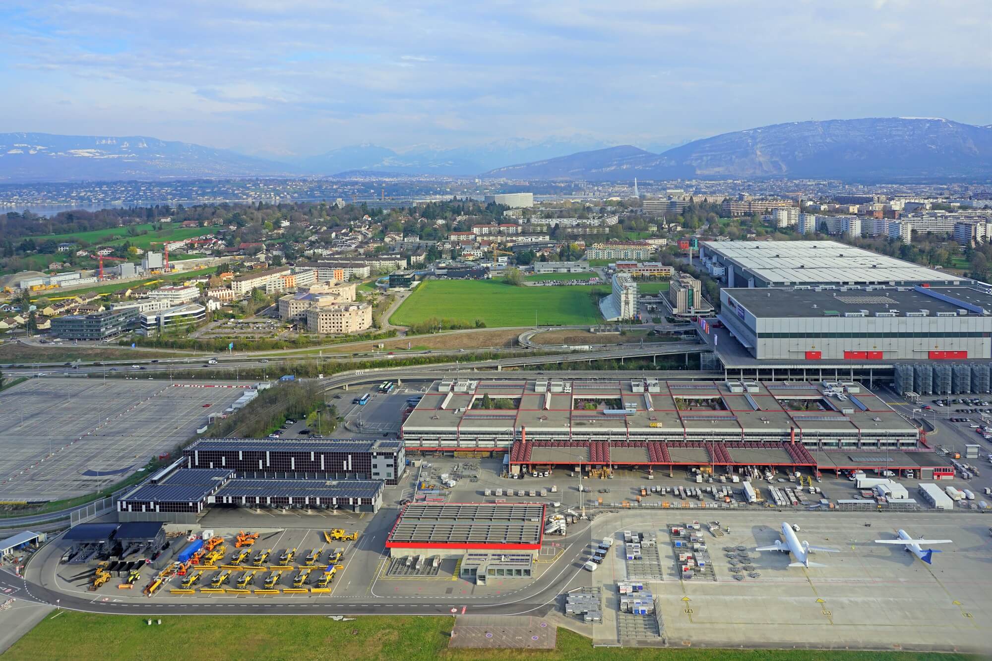 Geneva Airport (GVA) in Switzerland 