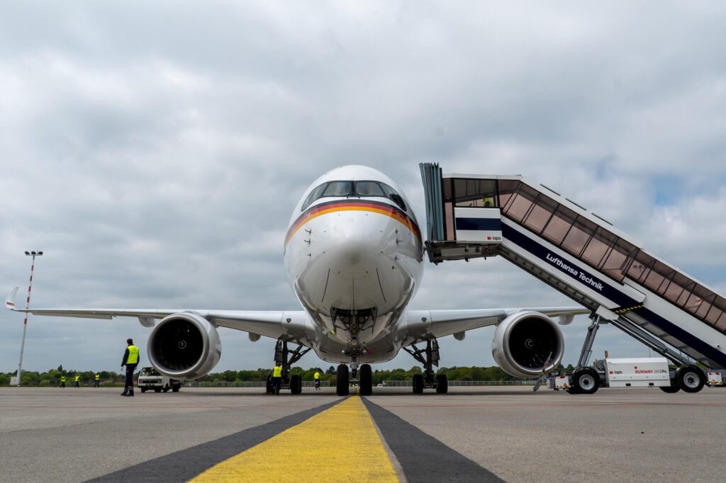 Germanys Airbus A350