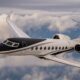 Gulfstream G700 flying in the sky