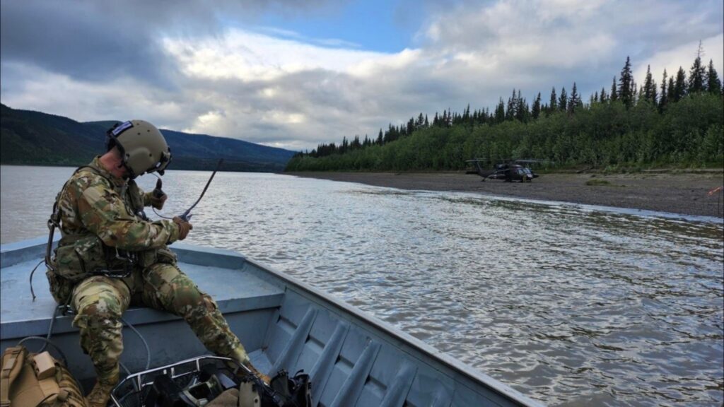 Mission along the Yukon River