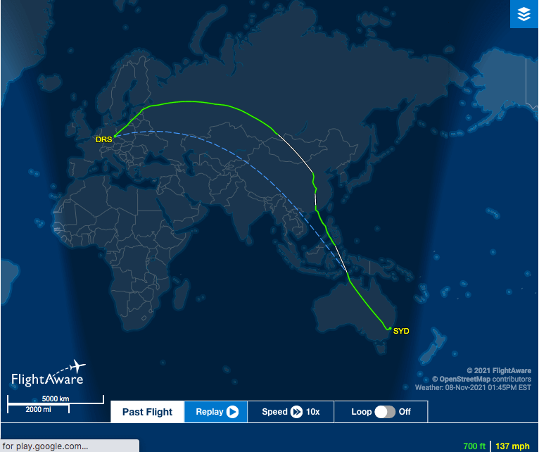 qf6023_flight_path