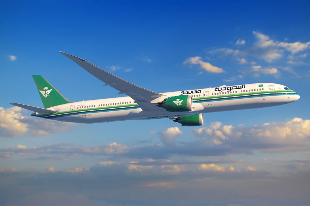 saudia new livery