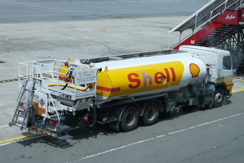 shell airport fuel