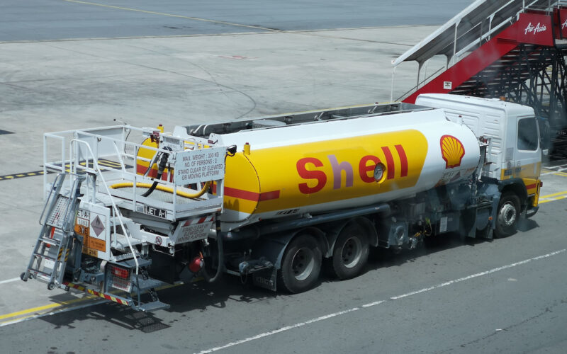 shell airport fuel