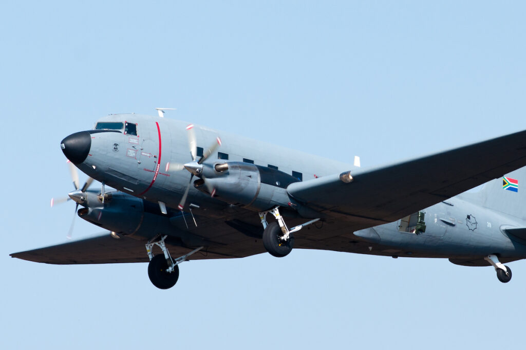 SAAF C 47 Dakota