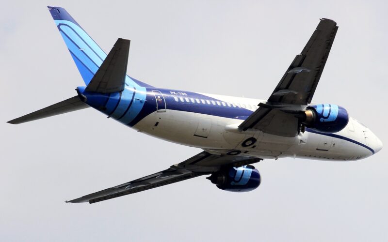 Jakarta Indonesia   2021 Trigana Air Boeing 737 500 PK YSC at Halim Perdanakusuma International Airport  