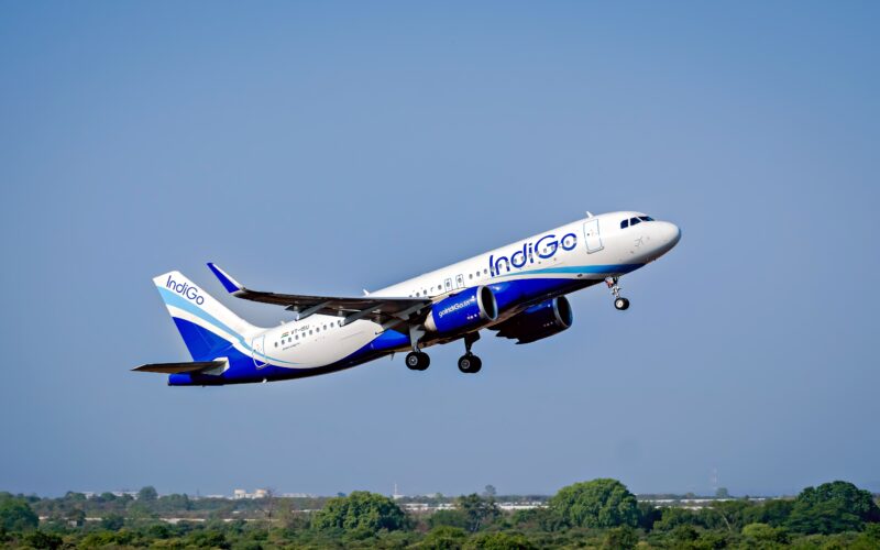 Nagpur,,Maharashtra,,India-june,12th,,2023:,Indigo,Flight,Takes,Off,From