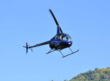 Robinson R22 helicopter