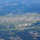 Aerial,View,Of,The,Multiple,Runways,And,Terminals,At,Atlanta's