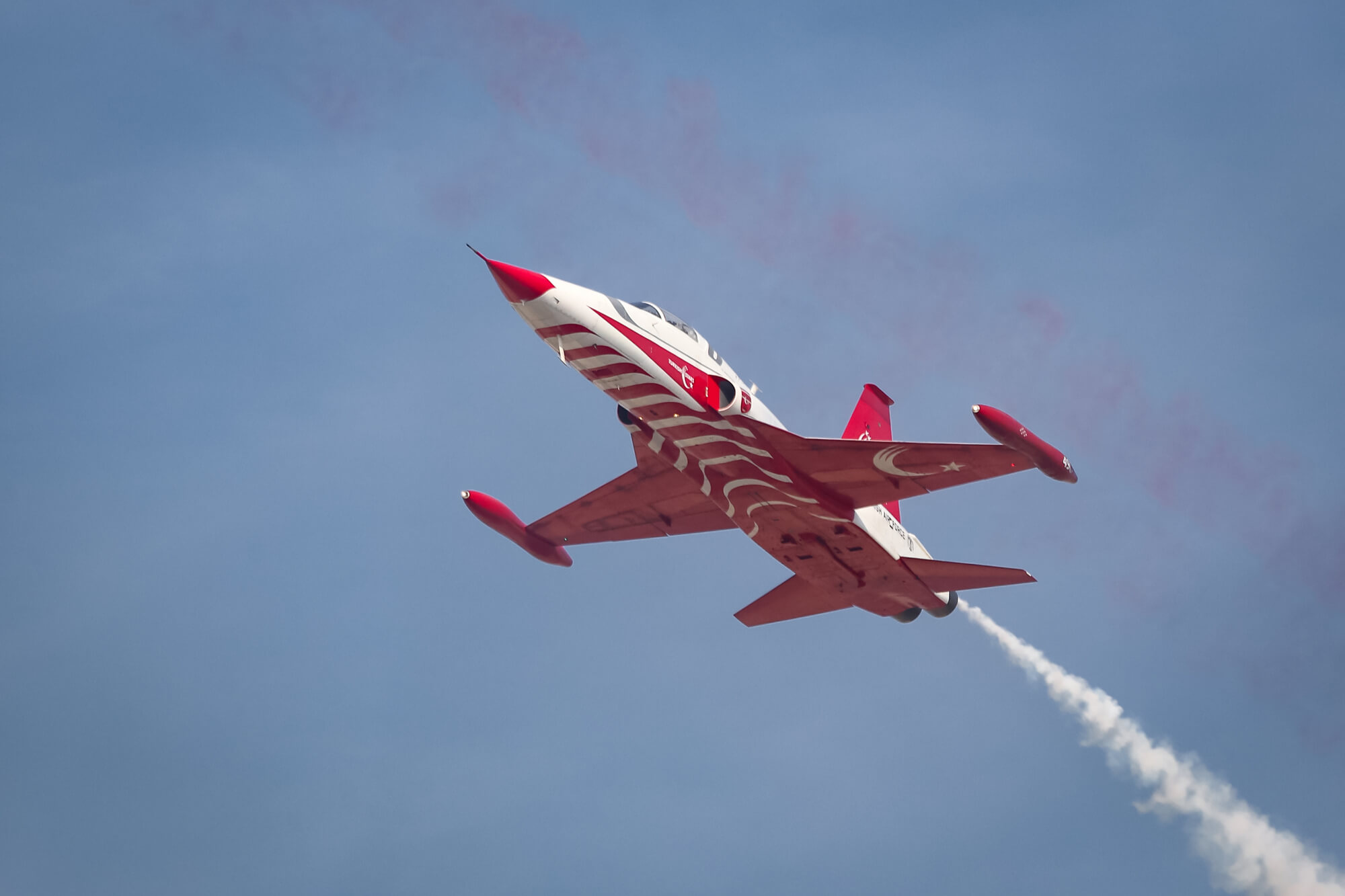 Turkish NF-5 jet crashes during aerobatic training, the pilot killed ...